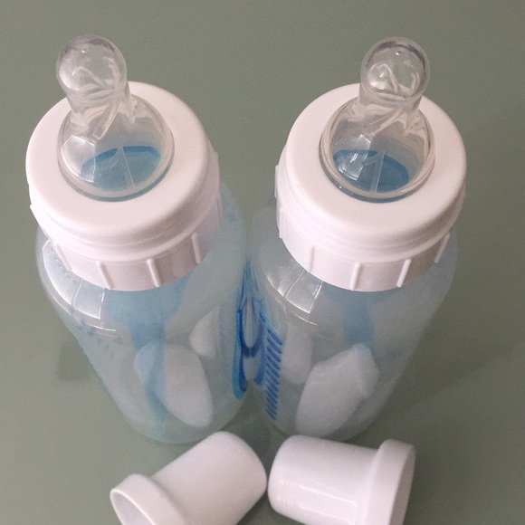 2 Dr. Browns 9 oz bottles MISSING vent inserts - Picture 3 of 3